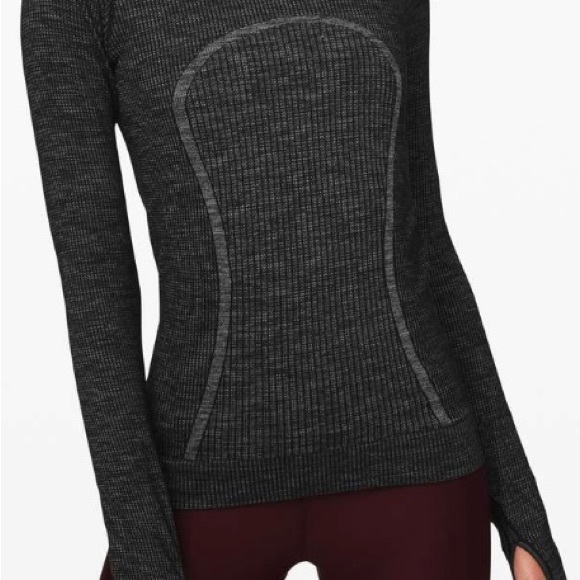 lululemon athletica Tops - Lululemon Swiftly Wool Pullover